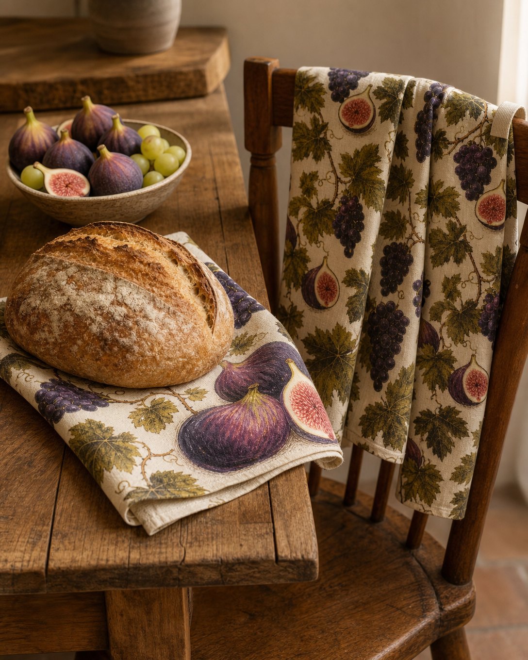 Fig & Grape Tea Towel Set, image 5