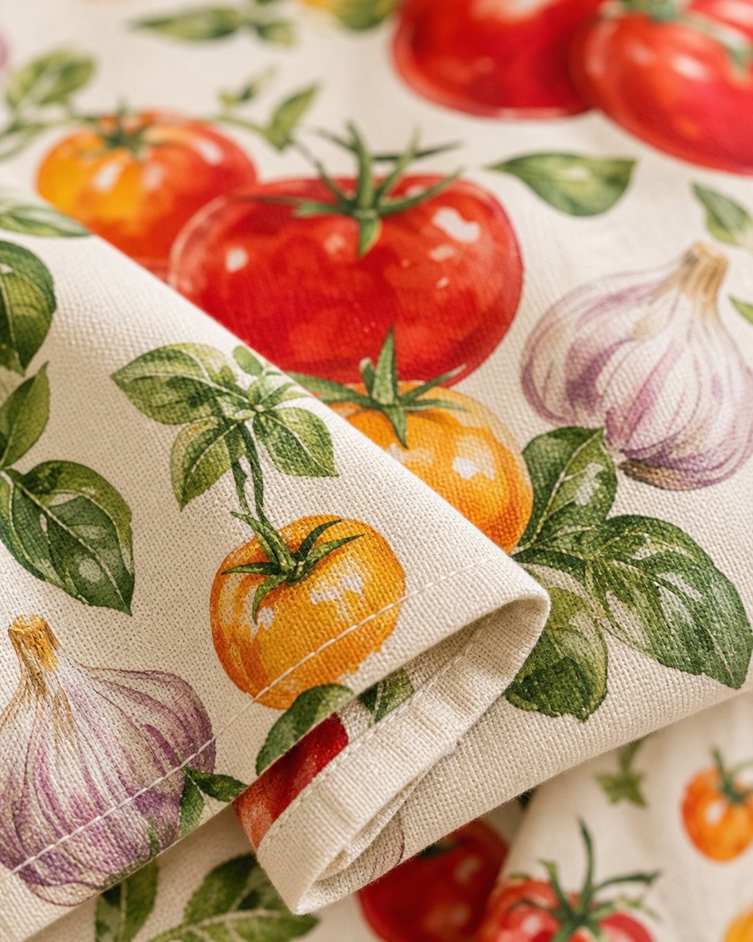 Vine Tomatoes Tea Towel Set, image 4