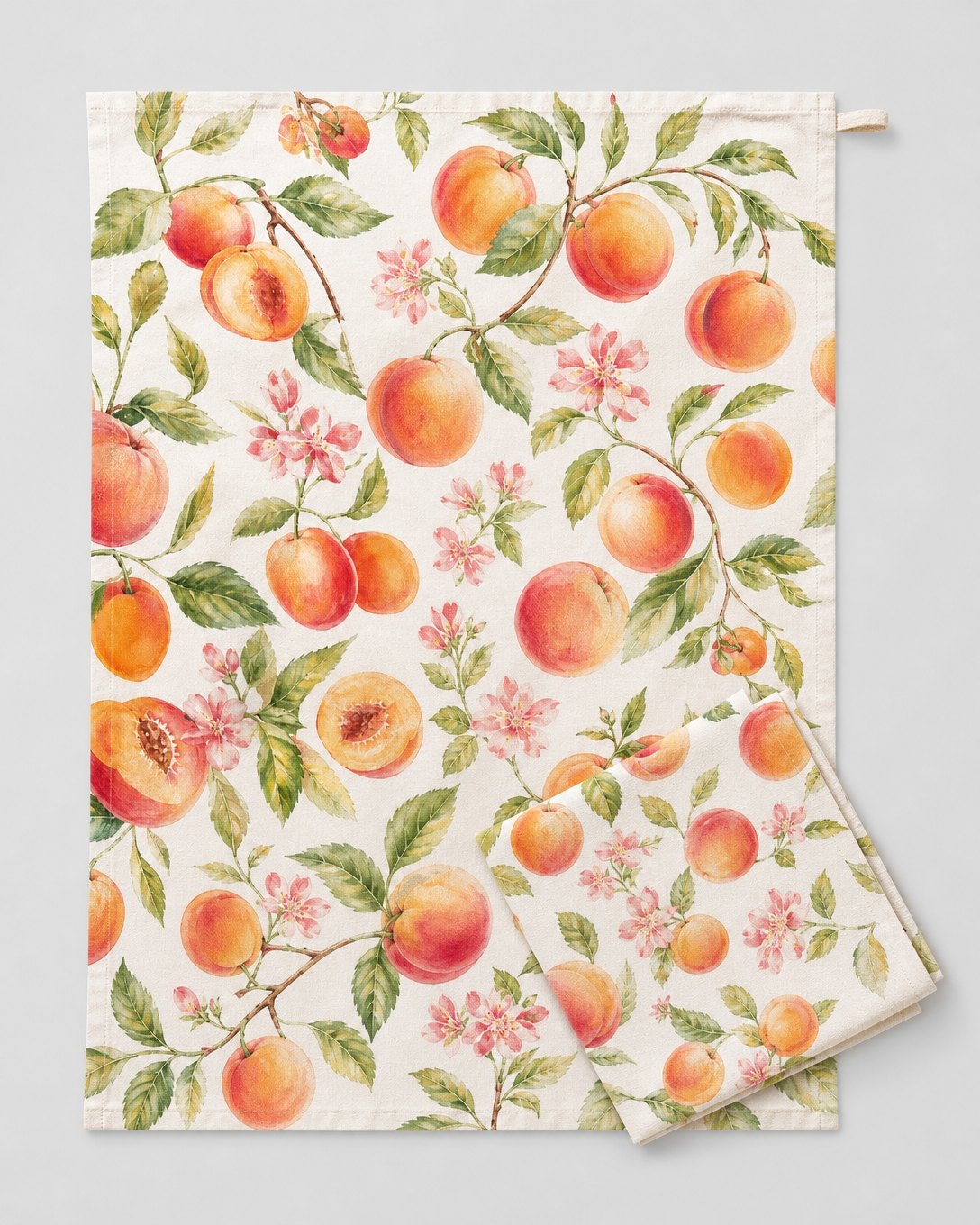 Peach Blush Tea Towel Set, image 2