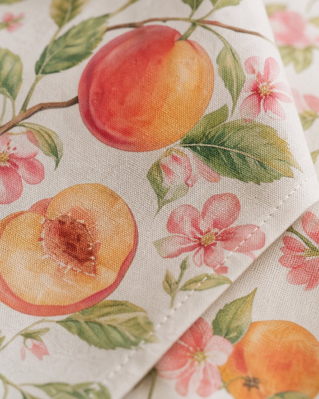 Peach Blush Tea Towel Set, image 4