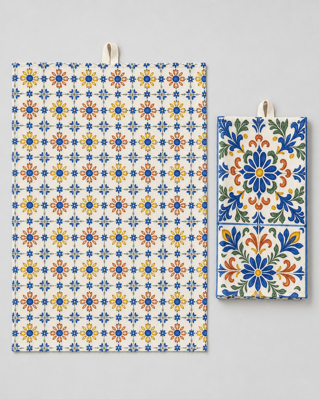 Talavera Sun Tea Towel Set, image 3